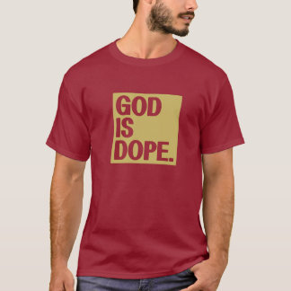 T-shirt Dieu est fou