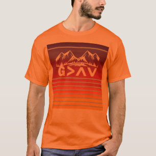 T-shirt Dieu est plus grand que le Tee
