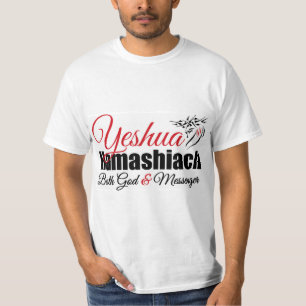 T-shirt Dieu et messager de Yeshua Hamashiach