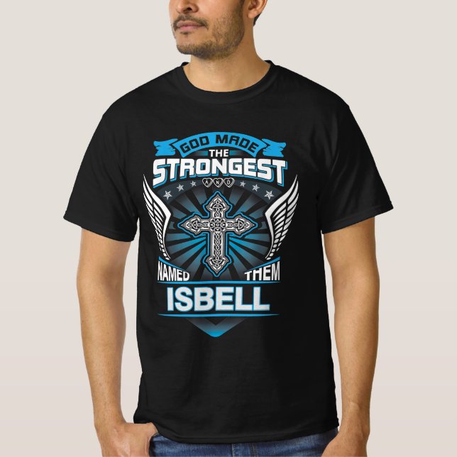 T-shirt Dieu Fut Le Plus Fort Et Les Appela Isbell (Devant)