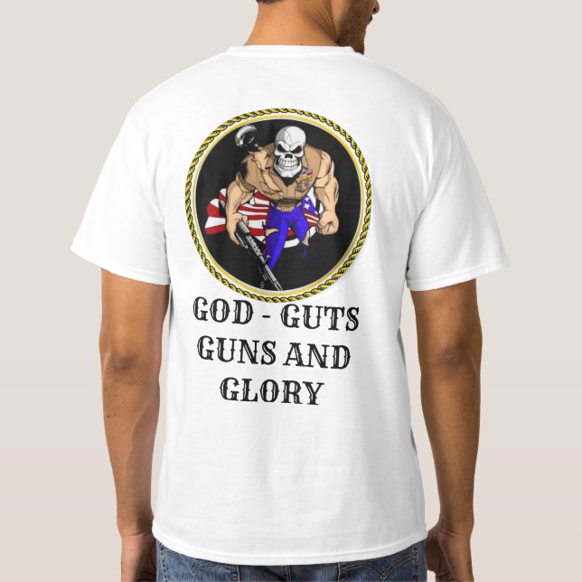 T-SHIRT DIEU - GUIDES - ARMES - GLOIRE (Dos)