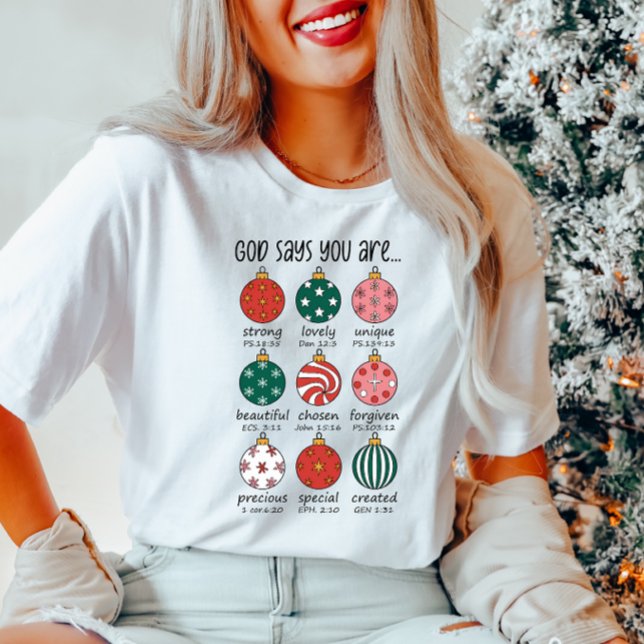 T-shirt Dieu Inspirateur Dit Que Vous Êtes T-Chemise (Créateur téléchargé)