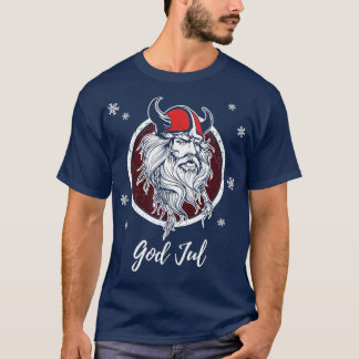 T-shirt Dieu Joyeux Noël Norvège Suède Vive Noël