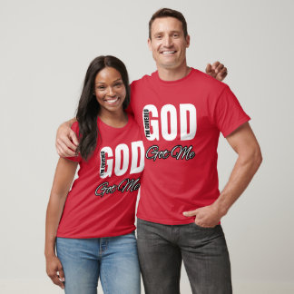T-shirt DIEU M'A EU (Wt lt)
