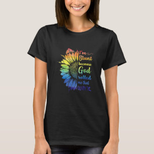 T-shirt Dieu M'A Roulé Comme Tournesol Lgbt Prime Mette