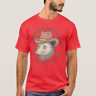 T-SHIRT DIEU ME DONNE LA SÉRÉNITÉ D'ACCEPTER LES VIBES QUI