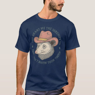 T-SHIRT DIEU ME DONNE LA SÉRÉNITÉ D'ACCEPTER LES VIBES QUI