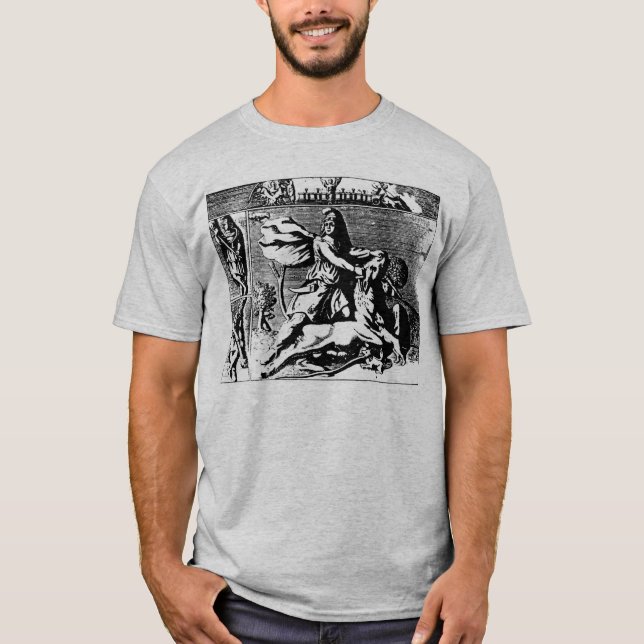 T-shirt Dieu Mithra de chemise de Perse (Devant)