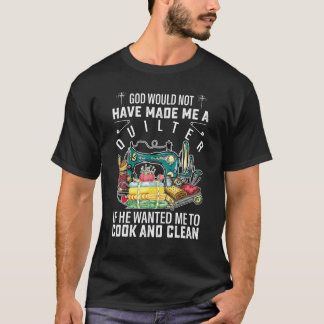 T-shirt Dieu Ne M'Aurait Pas Fait Un Chariot S'Il Avait Re