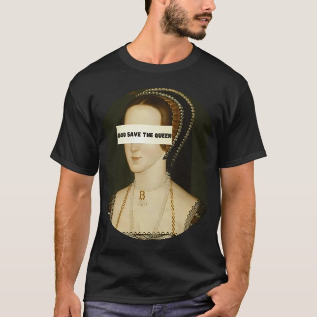 T-shirt Dieu Sauve La Reine (Devant)