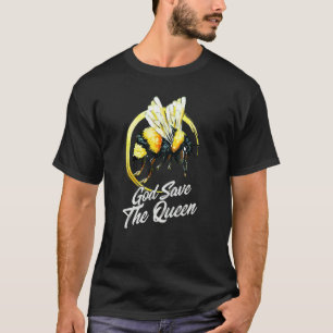 T-shirt Dieu Sauvez Les Abeilles Abeigneurs Hives Miel Api