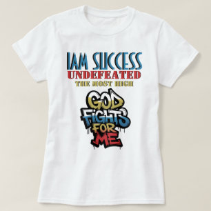 T-SHIRT DIEU SE BAT POUR MOI