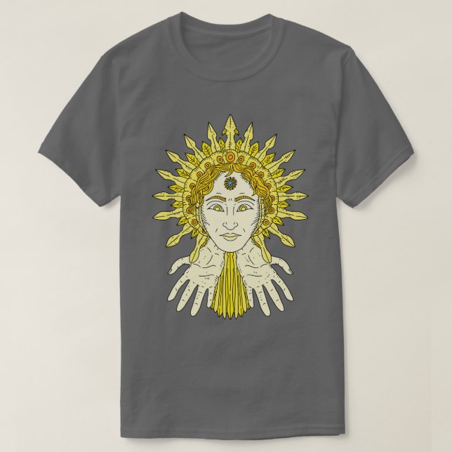 T-shirt dieu solaire romain sol invictus (Design devant)