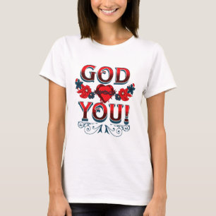 T-shirt Dieu t'aime