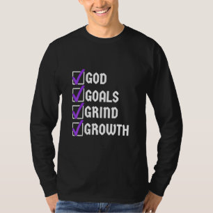 T-shirt Dieu vise la croissance