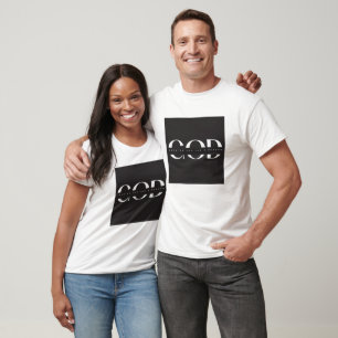 T-shirt DIEU vous a créé pour une raison minimale