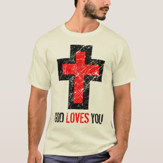 T-shirt Dieu vous aime