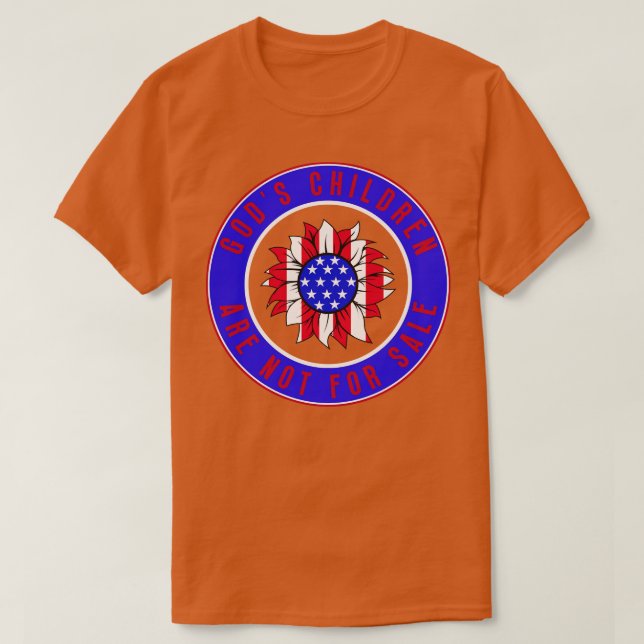 T-shirt Dieux Les Enfants Ne Sont Pas À Vendre 1 (Design devant)