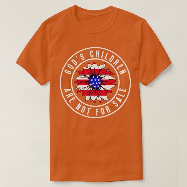 T-shirt Dieux Les Enfants Ne Sont Pas À Vendre 4 (Design devant)