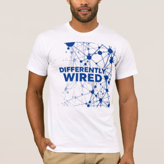 T-shirt Différemment Câblé – Mois de la sensibilisation à