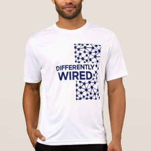 T-shirt Différemment Câblé – Mois de la sensibilisation à