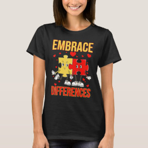 T-shirt Différences d'acceptation Funny World Autism Day P