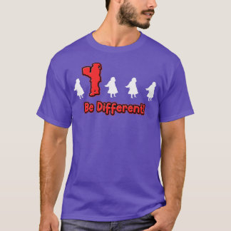 T-shirt différent être Christkind différente drôle Père No