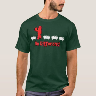 T-shirt différent être Christkind différente drôle Père No