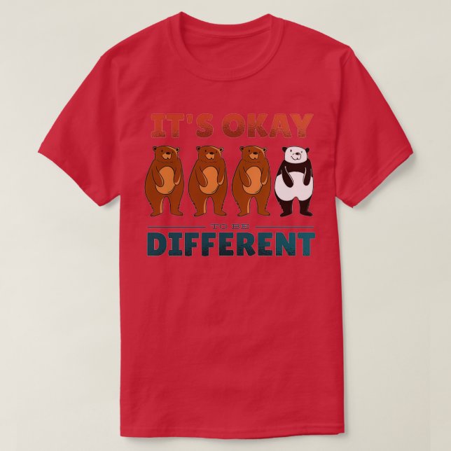 T-SHIRT DIFFÉRENTES CITES D'OURS 1 (Design devant)