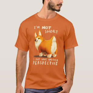 T-shirt Différentes Perspective Cute Corgi Chien Fluffy An