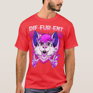 T-shirt DifFurEnt I Fandom I Furries Cosplay 2