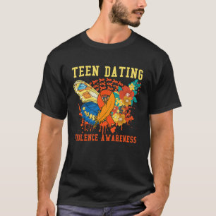 T-shirt Diffuser Ado Rencontre Violence Sensibilisation Or