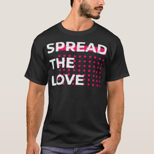 T-shirt Diffuser l'amour (Devant)