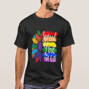 T-shirt Diffuser l'amour pas la haine, LGBT FIDE