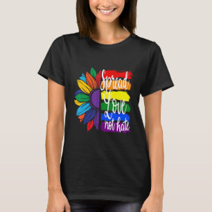 T-shirt Diffuser l'amour pas la haine, LGBT FIDE