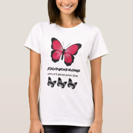 T-shirt Diffuser vos ailes - Design inspiré des papillons