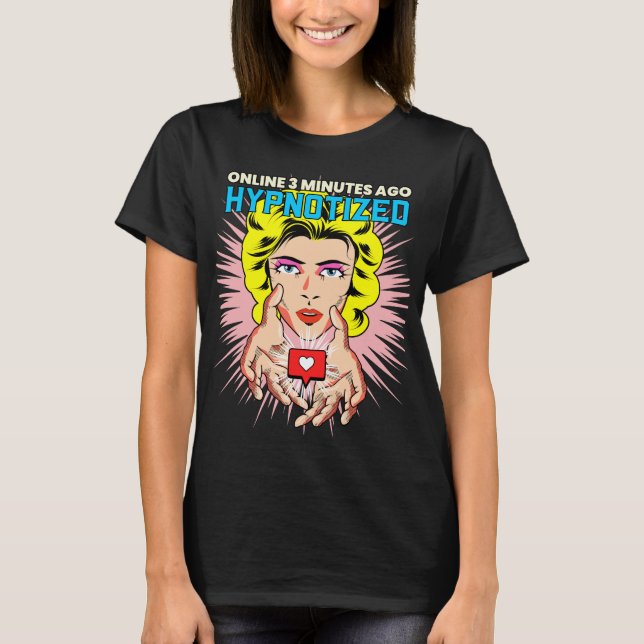T-shirt Digital Horror Tale - Hypnotized (Devant)