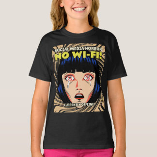 T-shirt Digital Horror Tale - Social Media