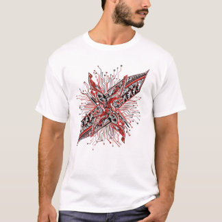T-shirt Digital Tribal Blade