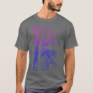 T-shirt Digital Waveform Audio Conception analogique Cadea