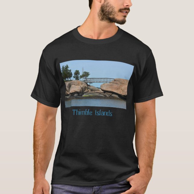 T-shirt d'île de dé (Devant)