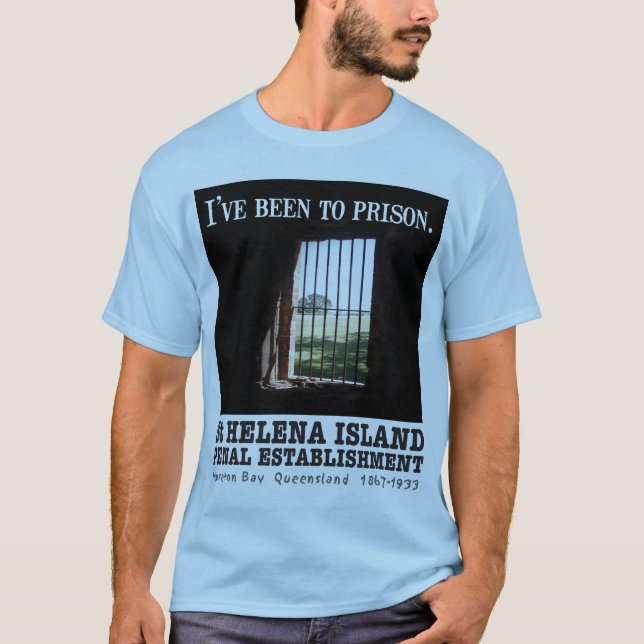 T-shirt d'île de la Ste.Hélène (Devant)