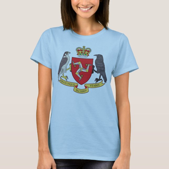 T-shirt d'île de Man (Devant)