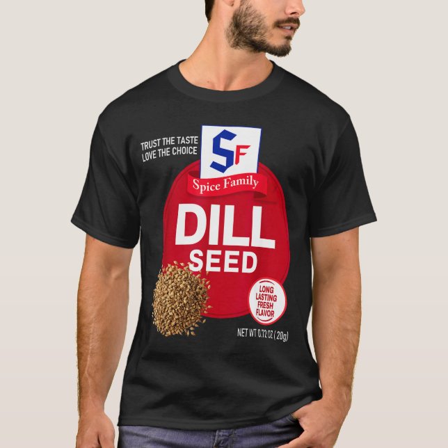 T-shirt Dill Seed Halloween Sce Costume Group Matching  (Devant)