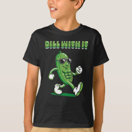 T-shirt Dill With It Pickle Pun Boy's
