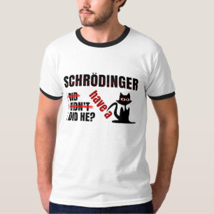 T-shirt Dillema de Schrodinger