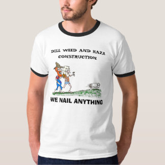 T-SHIRT DILLWEED, MAUVAISE HERBE D'ANETH ET CONSTRUCTION