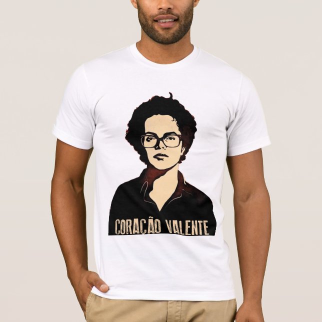 T-shirt Dilma Coração Valente (Devant)
