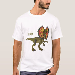 T-shirt Dilophosaurus dessin animé
