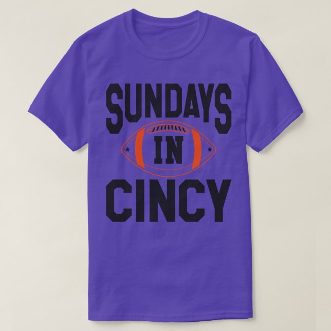 T-shirt Dimanche À Cincy (Design devant)